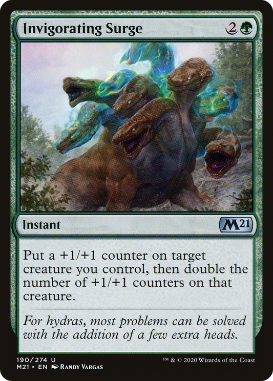 Invigorating Surge [Core Set 2021] Foil