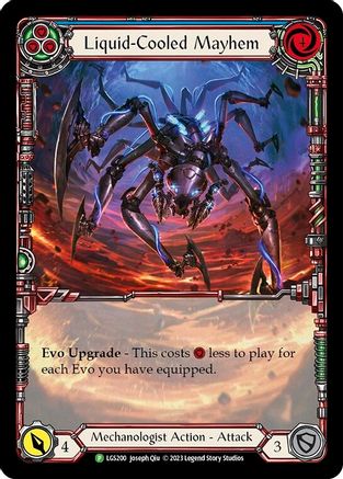 Liquid-Cooled Mayhem (LGS200) (LGS200) Rainbow Foil - Flesh and Blood: Promo Cards