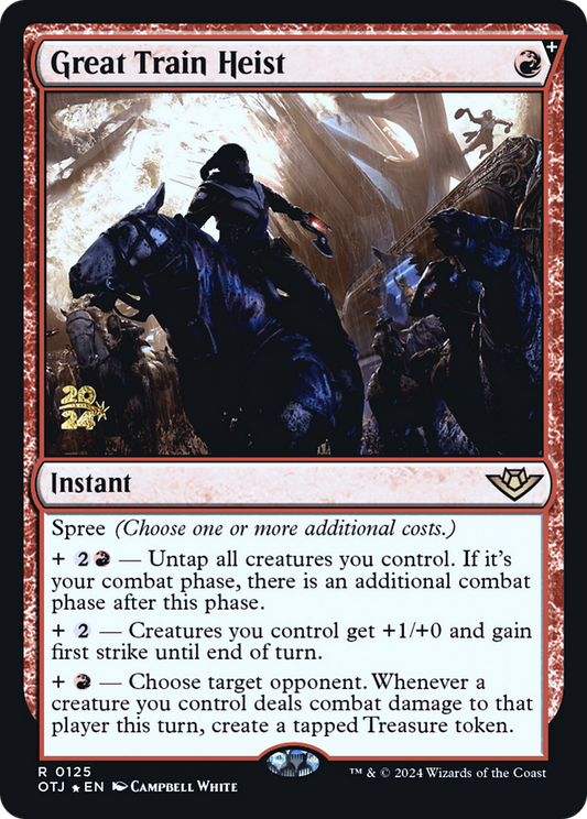 Great Train Heist Foil (125S)