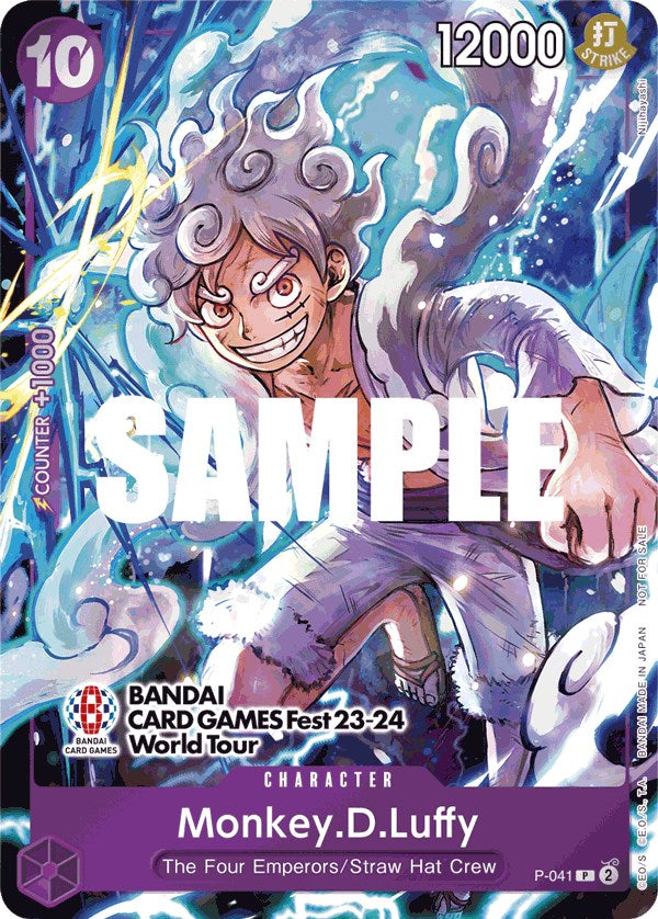 Monkey.D.Luffy (BANDAI CARD GAMES Fest 23-24 World Tour) [One Piece Promotion Cards] | Silver Goblin