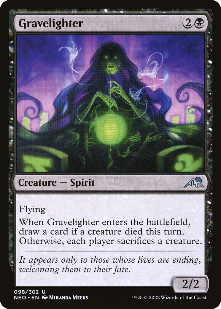 Gravelighter [Kamigawa: Neon Dynasty] Foil