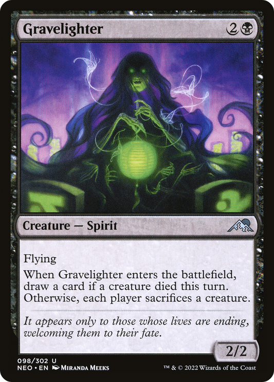 Gravelighter [Kamigawa: Neon Dynasty] Foil