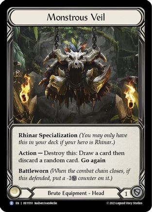 Monstrous Veil (HVY010) - Heavy Hitters