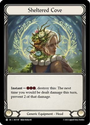 Sheltered Cove (HVY197) Cold Foil - Heavy Hitters