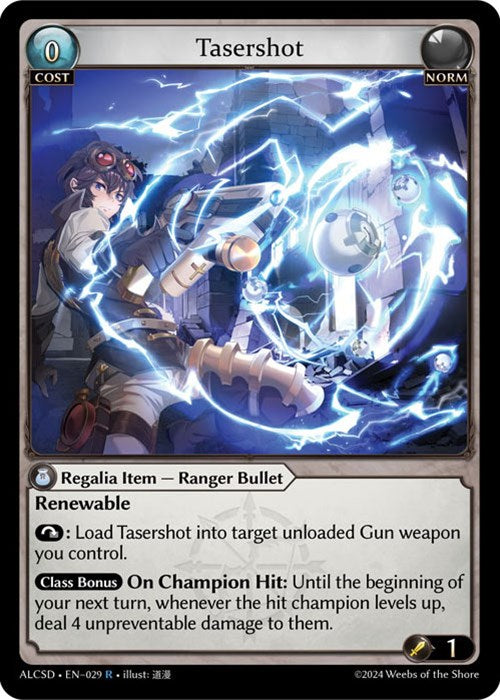 Tasershot (29) [Alchemical Revolution: Starter Decks] Foil