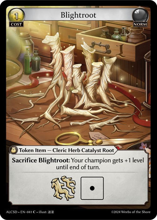Blightroot (41) [Alchemical Revolution: Starter Decks] Foil