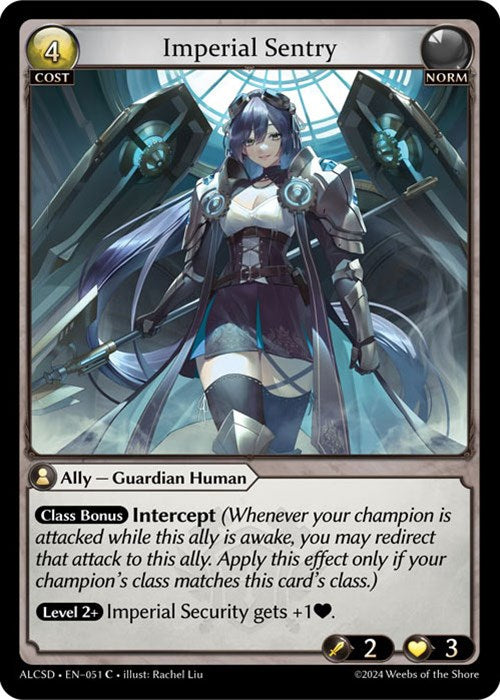 Imperial Sentry (51) [Alchemical Revolution: Starter Decks] Foil