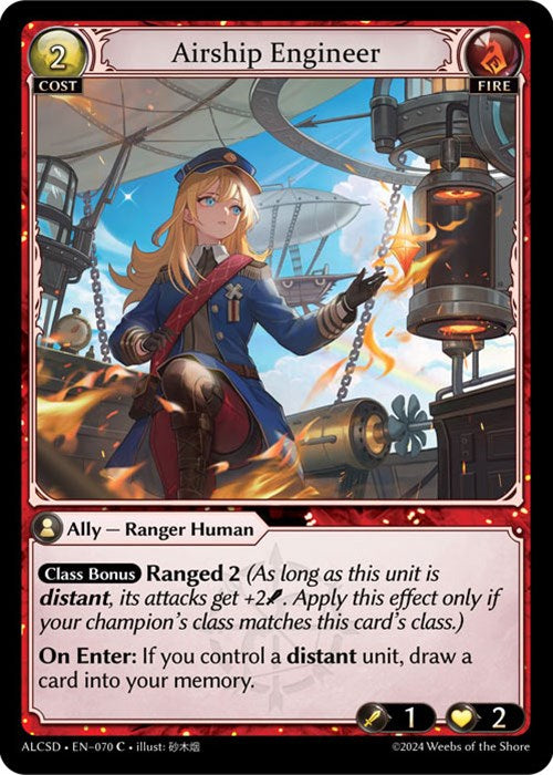 Airship Engineer (70) [Alchemical Revolution: Starter Decks] | Silver Goblin