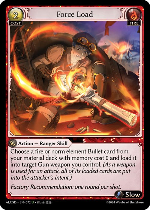 Force Load (72) [Alchemical Revolution: Starter Decks] Foil