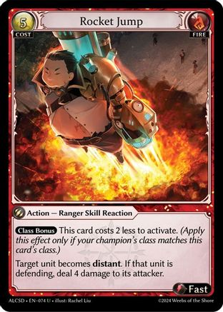 Rocket Jump (74) [Alchemical Revolution: Starter Decks] Foil