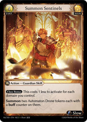 Summon Sentinels (102) [Alchemical Revolution: Starter Decks] | Silver Goblin