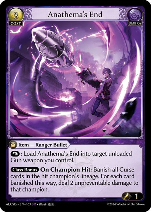 Anathema's End (103) [Alchemical Revolution: Starter Decks] Foil