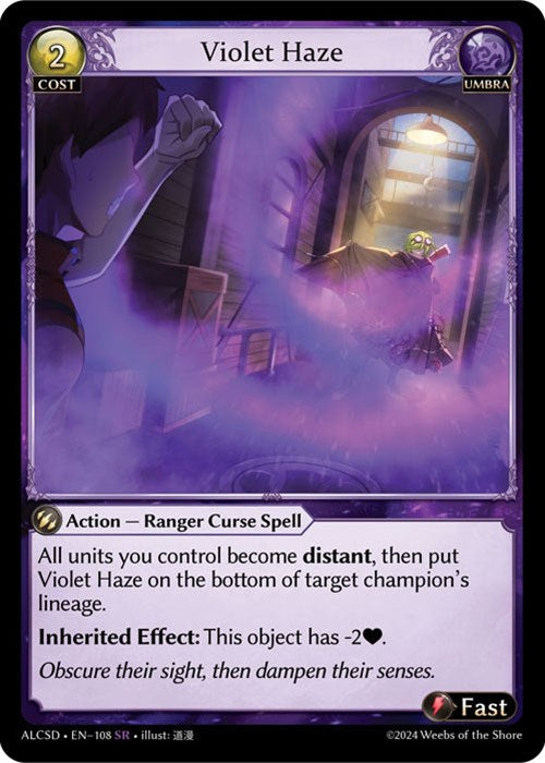 Violet Haze (108) [Alchemical Revolution: Starter Decks] Foil