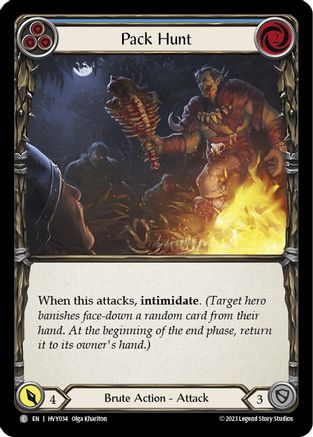 Pack Hunt (Blue) (HVY034) - Heavy Hitters