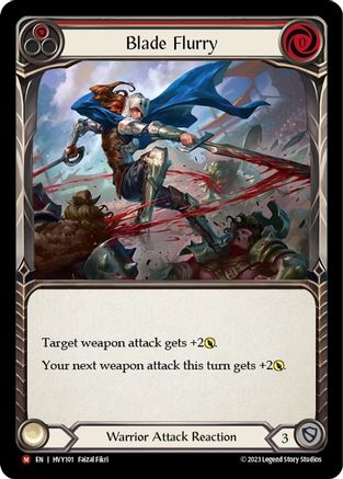 Blade Flurry (HVY101)  - Heavy Hitters