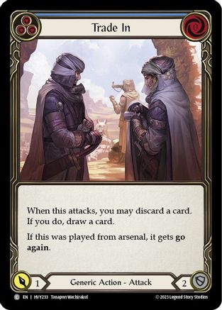 Trade In (Blue) (HVY233) - Heavy Hitters