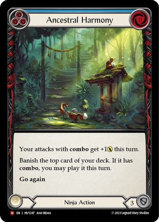 Ancestral Harmony (HVY247) Rainbow Foil - Heavy Hitters