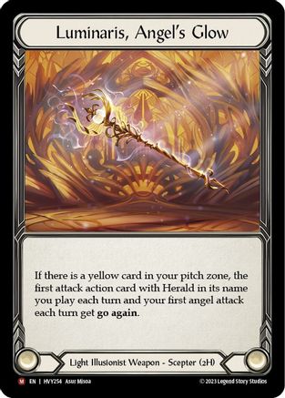 Luminaris, Angel's Glow (HVY254) Cold Foil - Heavy Hitters