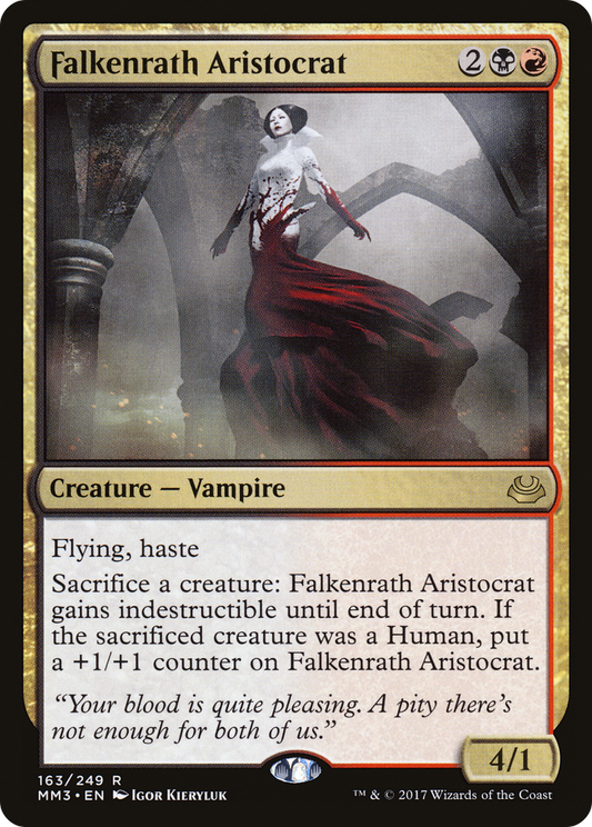 Falkenrath Aristocrat [Modern Masters 2017] Foil