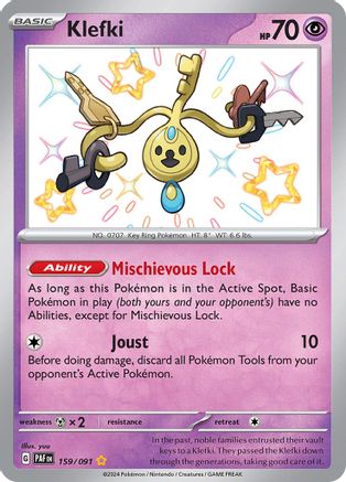 Klefki (159) Holofoil - Paldean Fates