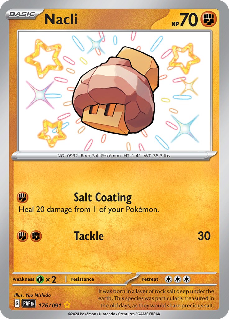 Nacli (176/091) [Scarlet & Violet: Paldean Fates] | Silver Goblin