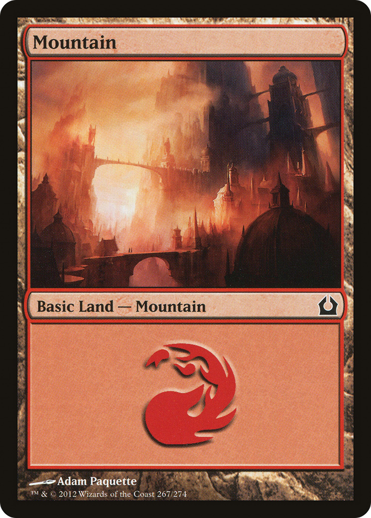 Mountain (267) [Return to Ravnica] | Silver Goblin