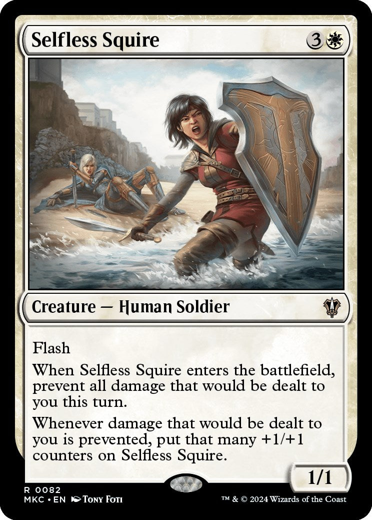 Selfless Squire [Murders at Karlov Manor Commander] | Silver Goblin