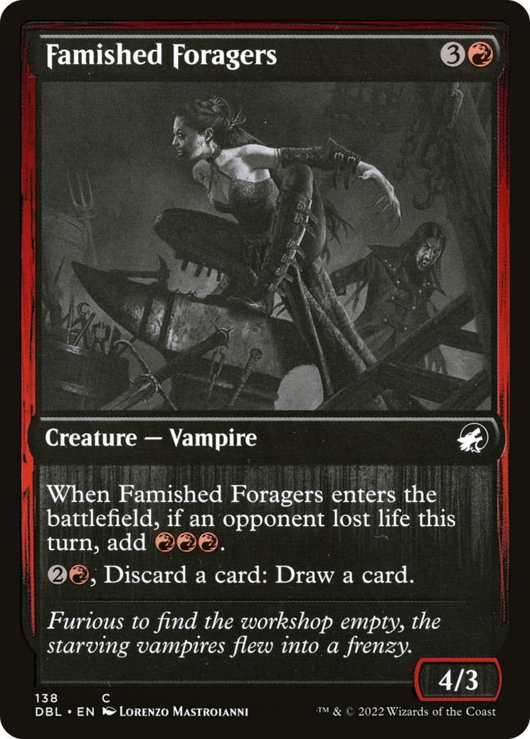 Famished Foragers [Innistrad: Double Feature] Foil