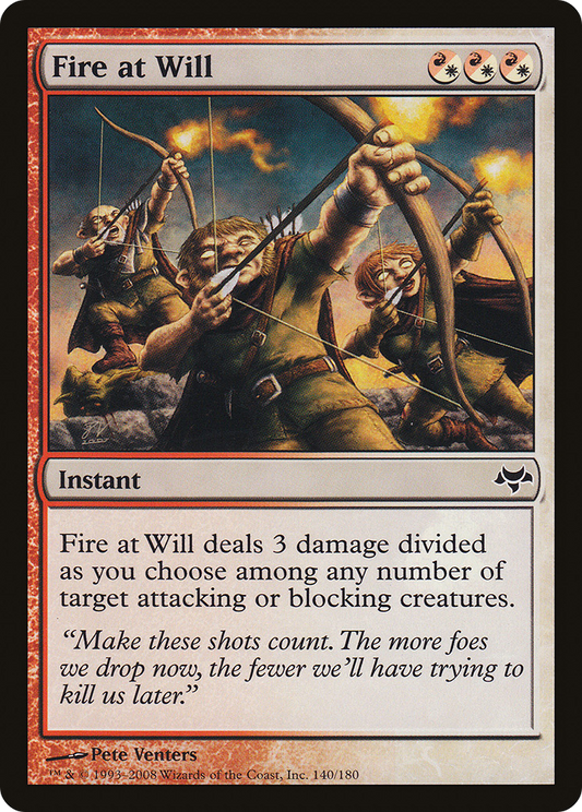 Fire at Will [Eventide] Foil