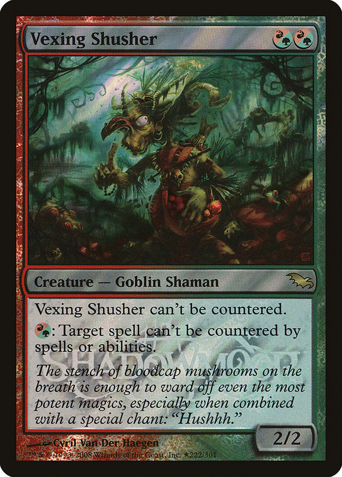 Vexing Shusher (Launch) [Shadowmoor Promos] | Silver Goblin