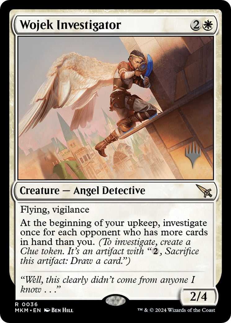 Wojek Investigator (Promo Pack) [Murders at Karlov Manor Promos] | Silver Goblin