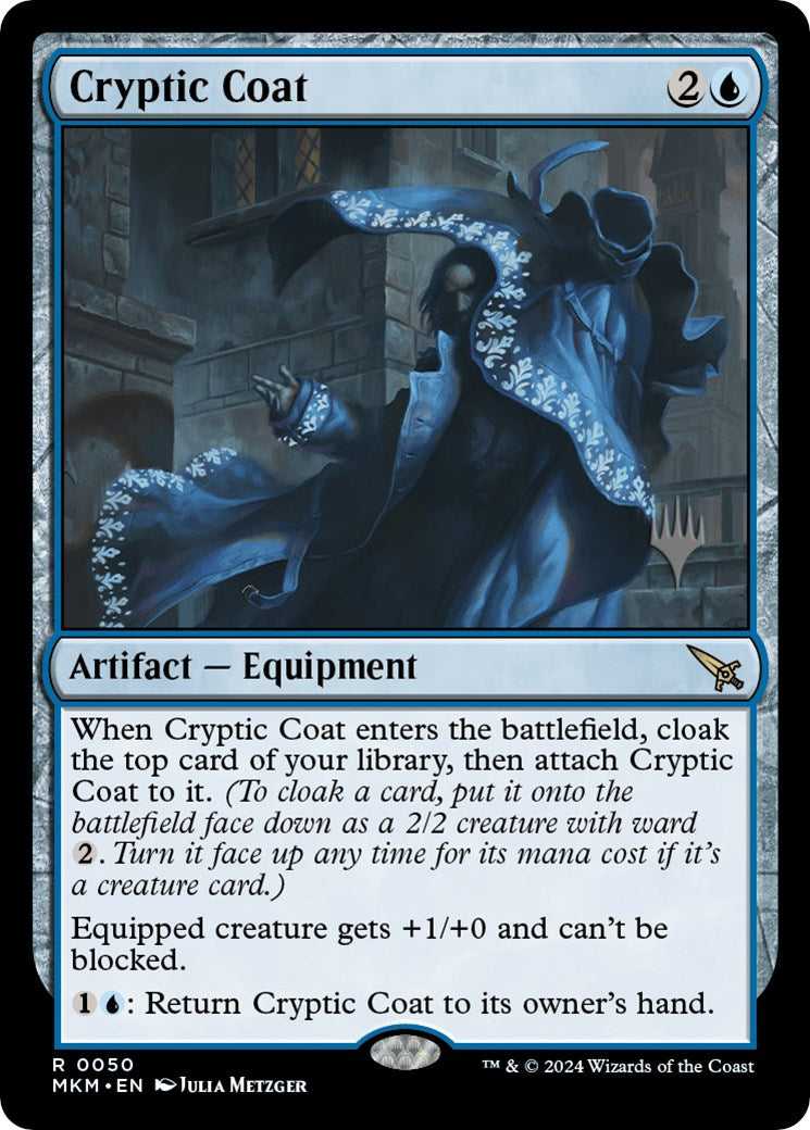 Cryptic Coat (Promo Pack) [Murders at Karlov Manor Promos] | Silver Goblin