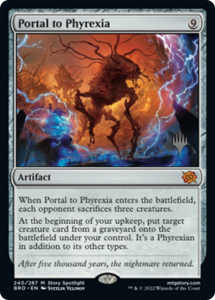 Portal to Phyrexia (Promo Pack) [The Brothers' War Promos] | Silver Goblin