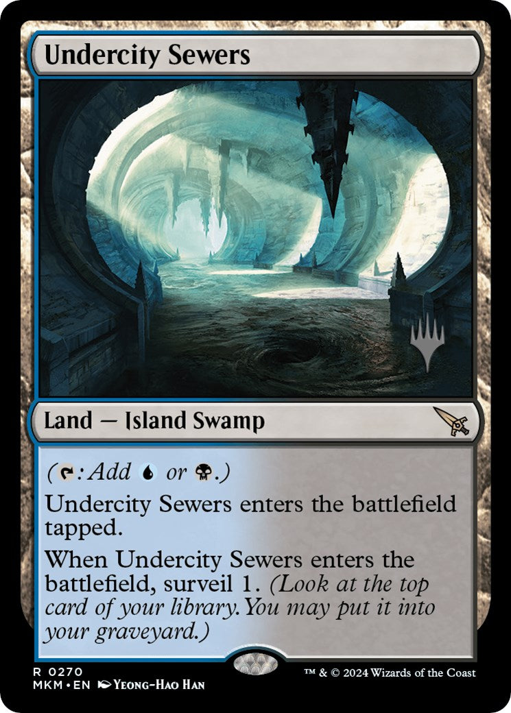 Undercity Sewers (Promo Pack) [Murders at Karlov Manor Promos] | Silver Goblin
