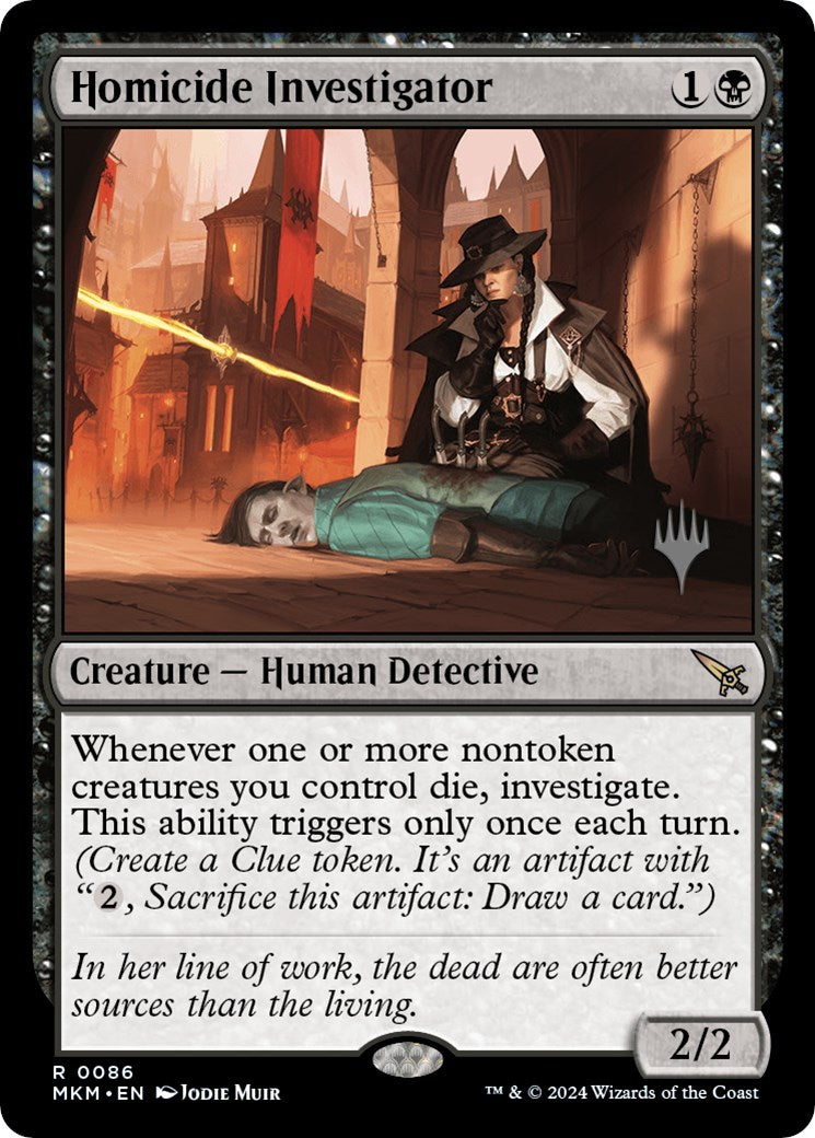 Homicide Investigator (Promo Pack) [Murders at Karlov Manor Promos] | Silver Goblin