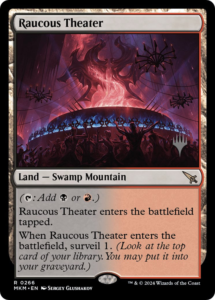 Raucous Theater (Promo Pack) [Murders at Karlov Manor Promos] | Silver Goblin