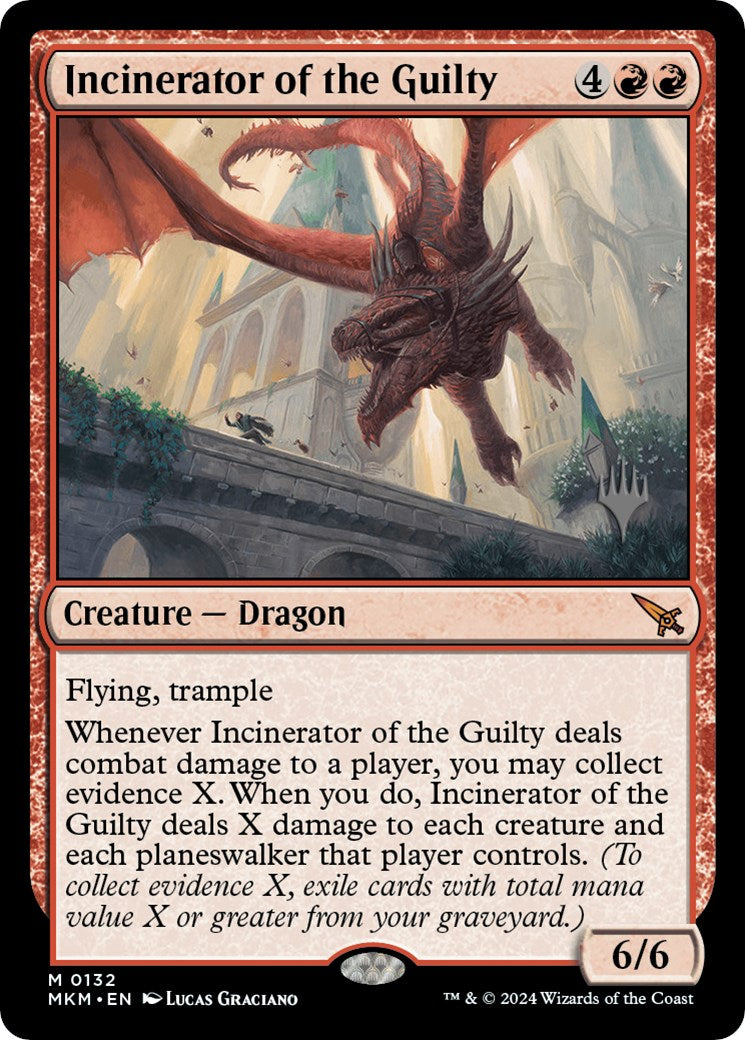 Incinerator of the Guilty (Promo Pack) [Murders at Karlov Manor Promos] | Silver Goblin