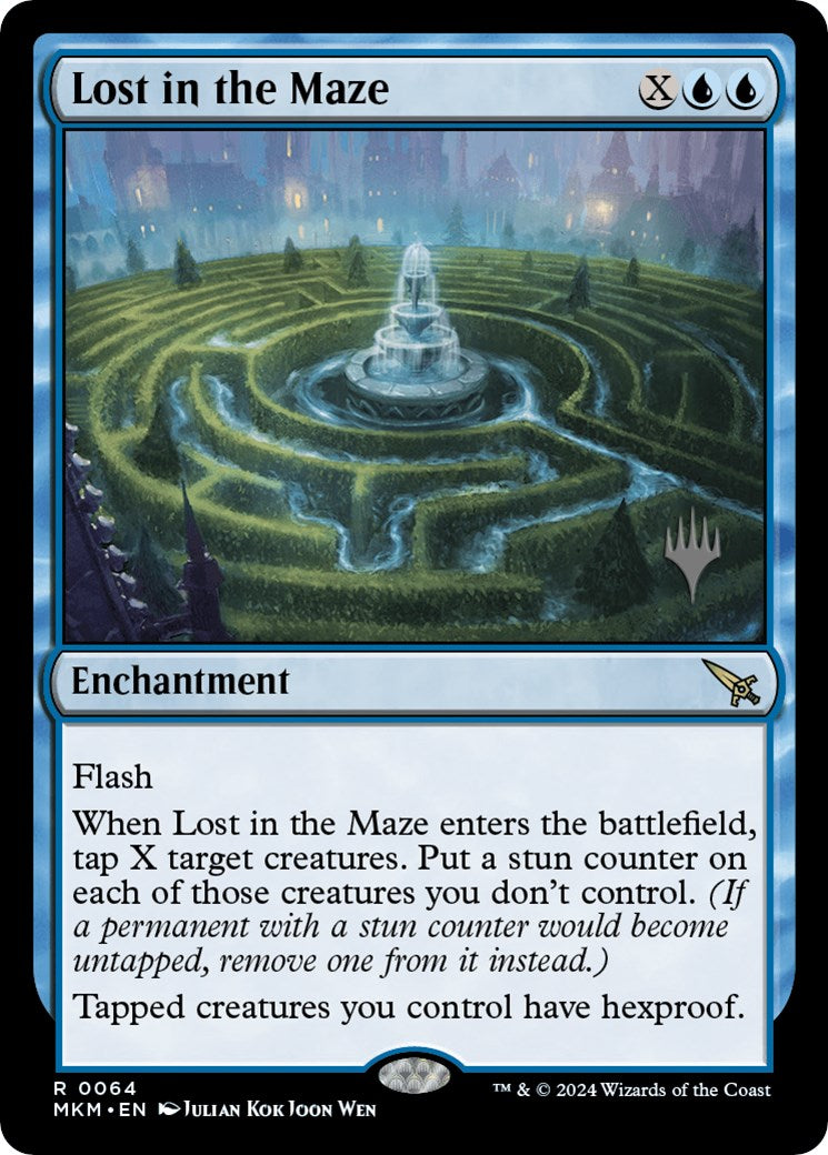 Lost in the Maze (Promo Pack) [Murders at Karlov Manor Promos] | Silver Goblin