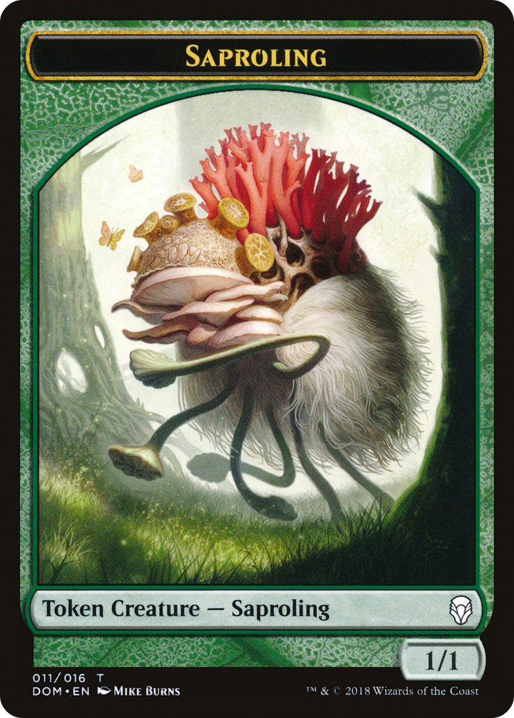 Saproling Token (011/016) [Dominaria Tokens] | Silver Goblin