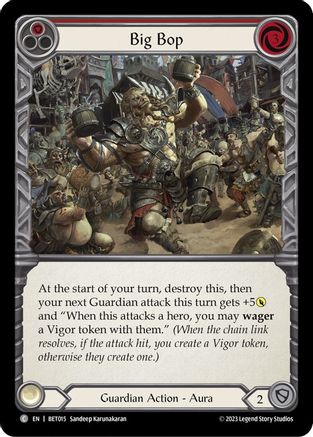 Big Bop (Red) (BET015) - Blitz Deck: Heavy Hitters - Betsy