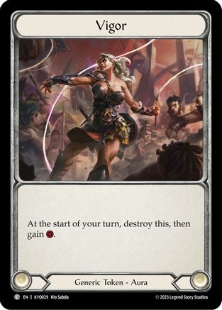 Vigor (KYO029) - Blitz Deck: Heavy Hitters - Kayo