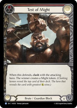 Test of Might (VIC012) - Blitz Deck: Heavy Hitters - Victor