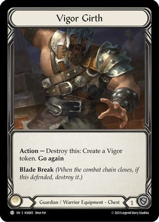 Vigor Girth (KSI005) - Blitz Deck: Heavy Hitters - Kassai