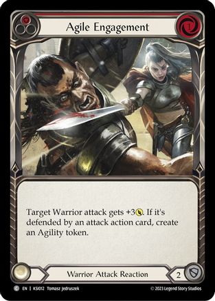 Agile Engagement (Red) (KSI012) - Blitz Deck: Heavy Hitters - Kassai