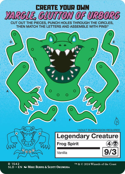 Yargle, Glutton of Urborg [Secret Lair Drop Series] Foil