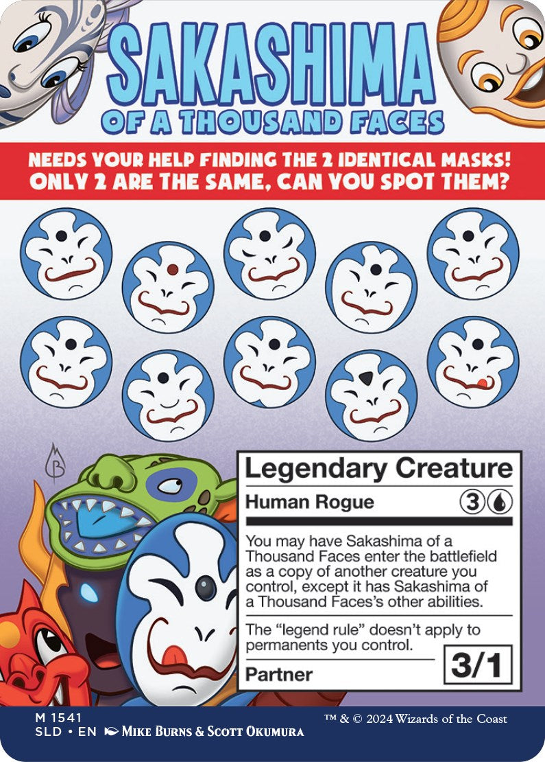 Sakashima of a Thousand Faces [Secret Lair Drop Series] Foil