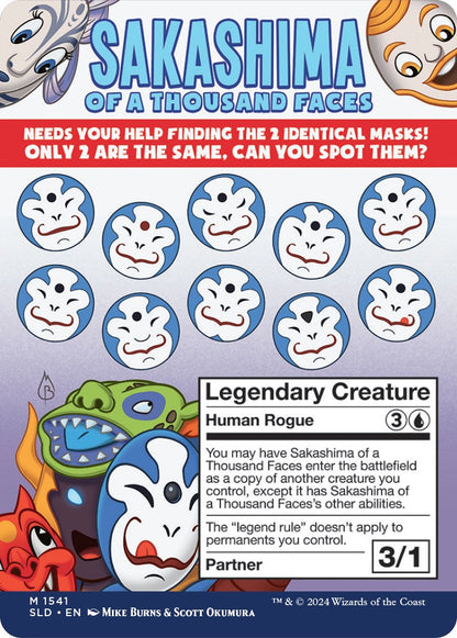 Sakashima of a Thousand Faces [Secret Lair Drop Series] Foil