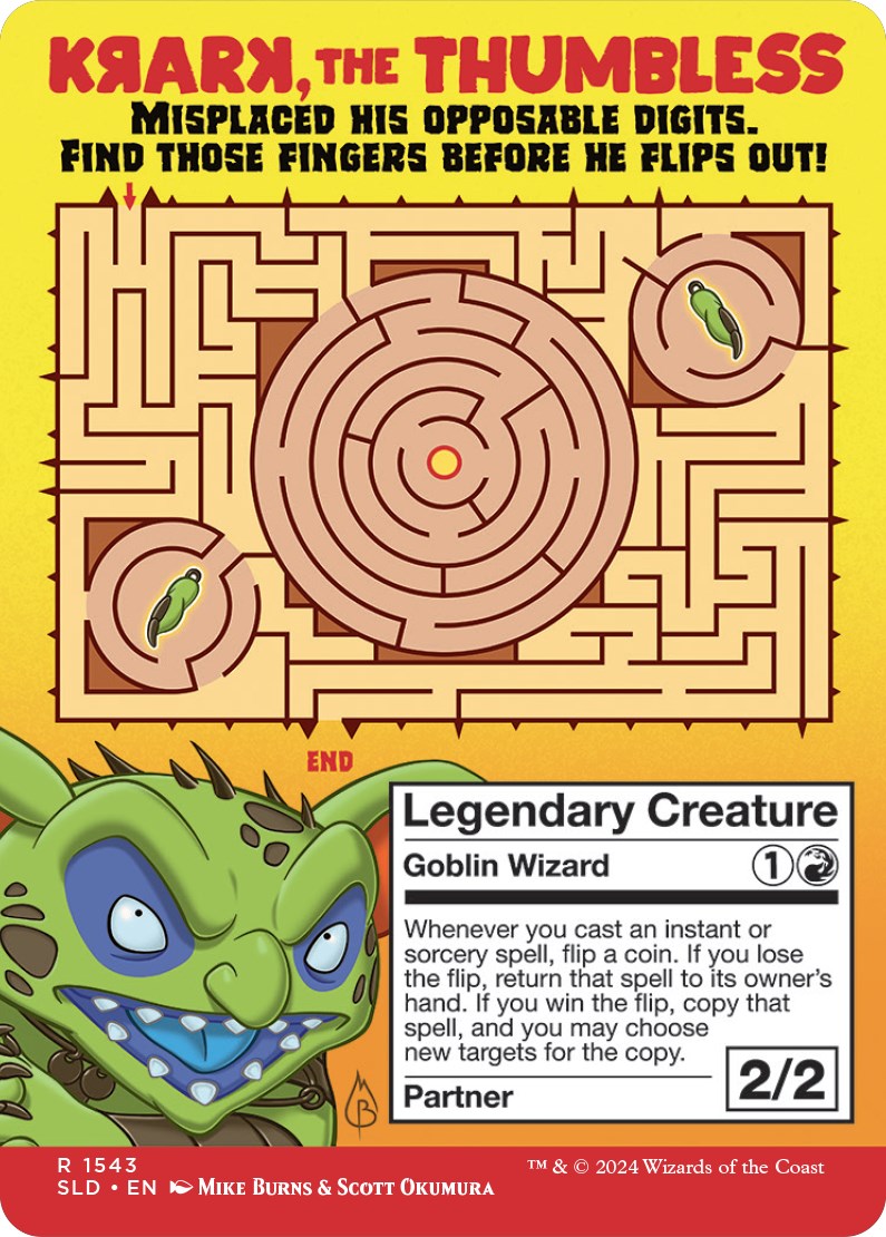 Krark, the Thumbless (1543) Foil - Secret Lair Drop
