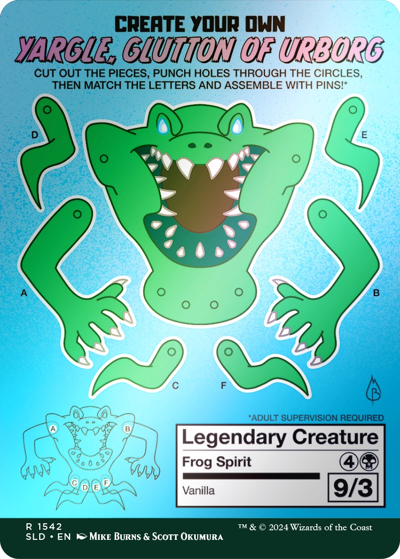 Yargle, Glutton of Urborg // Yargle, Glutton of Urborg Foil (1542★)
