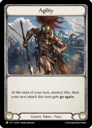Agility // Gold (LGS229) Rainbow Foil - FaB Promos